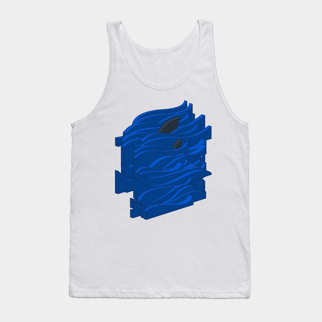 Fins Tank Top by bulografik